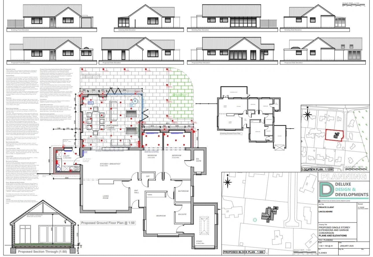 Completed design and build project